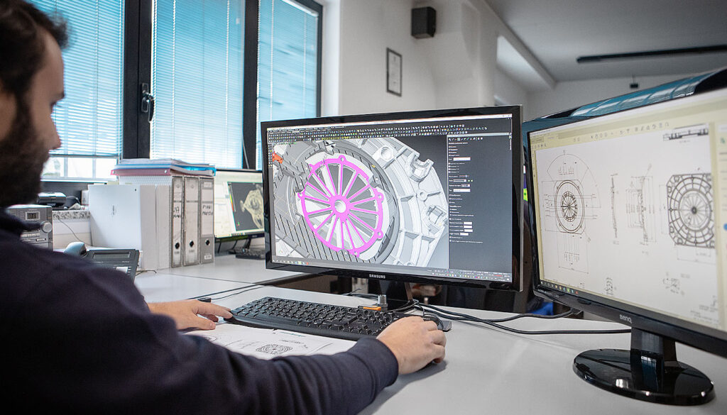 CAD progettazione stampi pressofusione