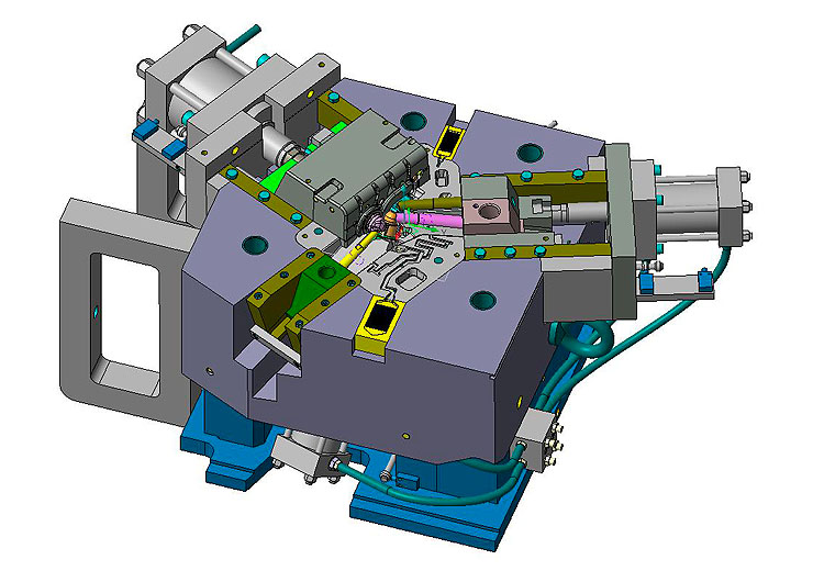 Progettazione stampi pressofusione automotive